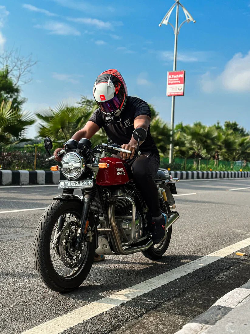 SS Motocorp 2x2 Full System Exhaust with Slim Cans for Royal Enfield Interceptor 650 / Continental GT 650 | Dual Exhaust Performance System (2 & 4 O2 Sensor Compatible) — 4 Nos. O2 Sensors-New Version - Matte Finish image 5