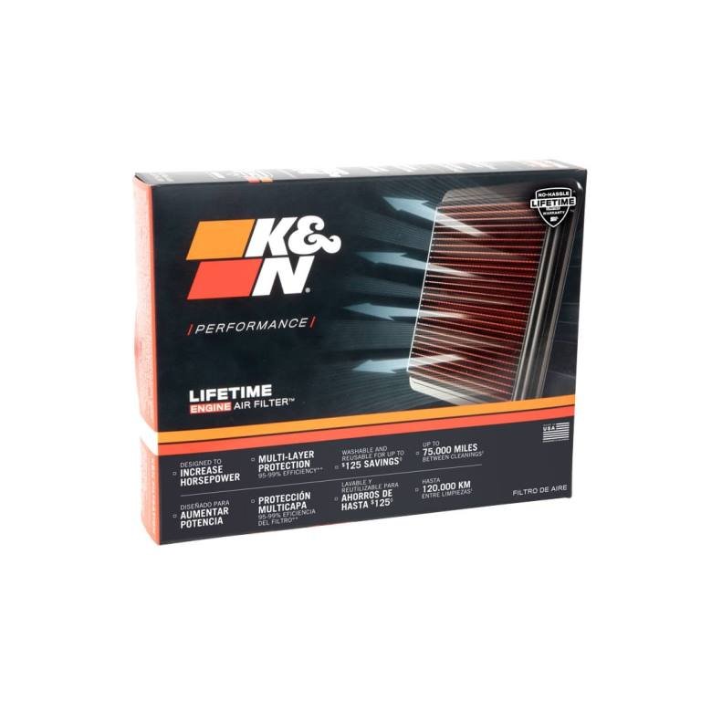 K&N High-Flow Lifetime Air Filter BM-1611 for BMW K1600 GT / GTL / B / Grand America (2011–2024) – Washable Performance Panel Filter image 2