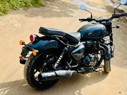 KP Racing System Bassmaster Stage 2 Combo for Royal Enfield Shotgun 650 | SS304 Matte Black Exhaust Kit with Performance Air Filter, Stage Plate & Iridium Spark Plugs (Dyno Tested) image 4