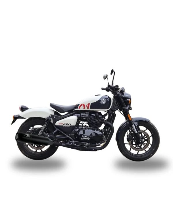 Red Rooster Astral Exhaust for Royal Enfield Shotgun 650 – Black Performance Exhaust image 3