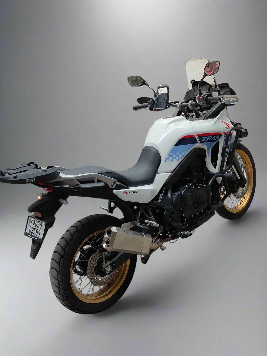 Barrel Storm Slip-On Exhaust for Honda XL750 Transalp | 304 Stainless Steel Performance Exhaust