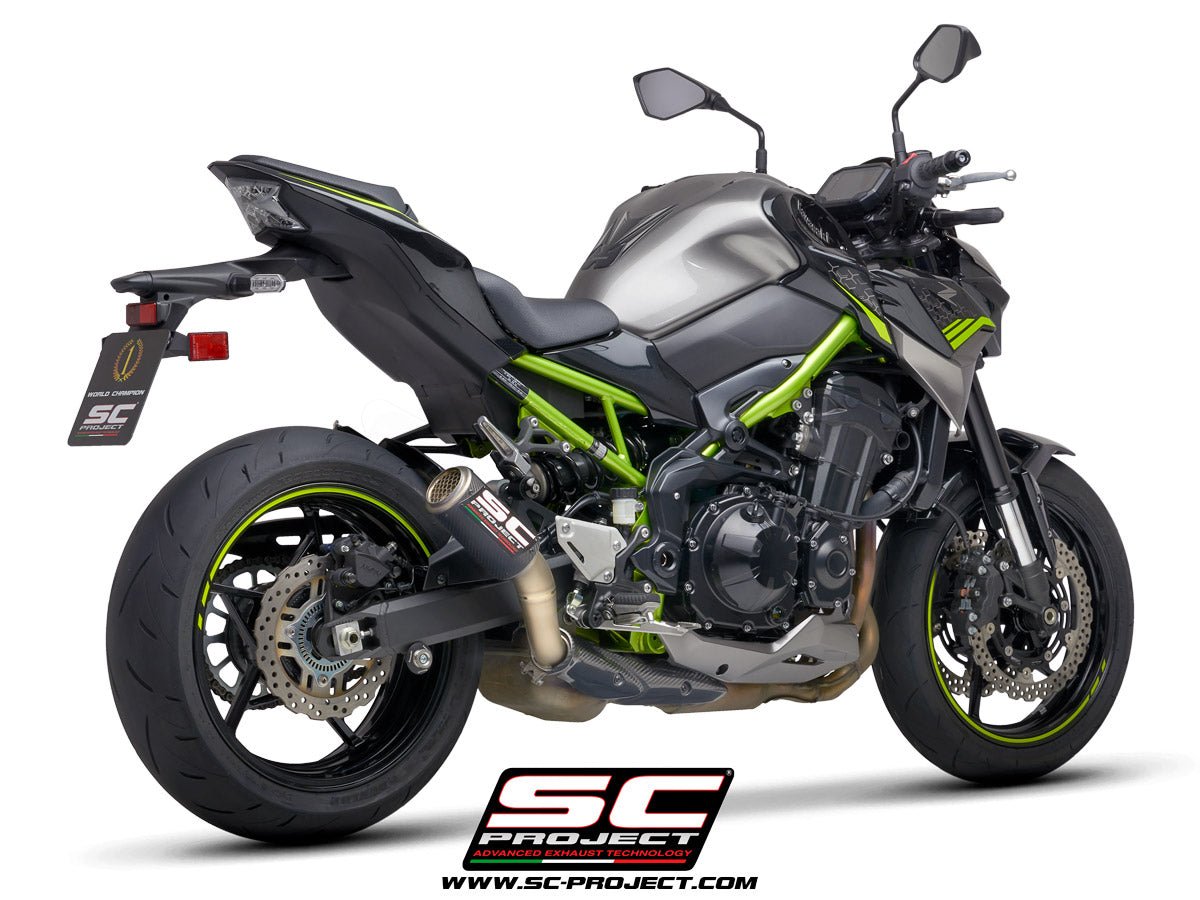 Sc Project Cr-T Slip-On Exhaust For Kawasaki Z900 2020-2023