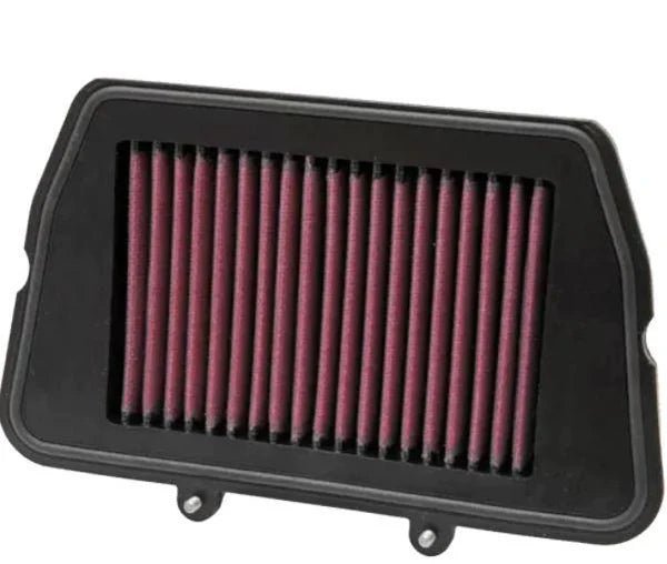 K&N TB-8011 High Flow Replacement Air Filter for Triumph Tiger 800 | Washable Reusable Performance Motorcycle Air Filter