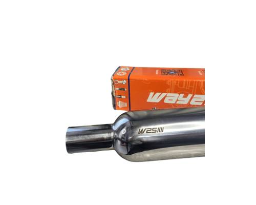 Way2Speed Shooter Performance Exhaust (Gloss Finish) for Royal Enfield Classic 350 / Reborn 350 – Enhanced Throttle & Deep Bass Sound image 4