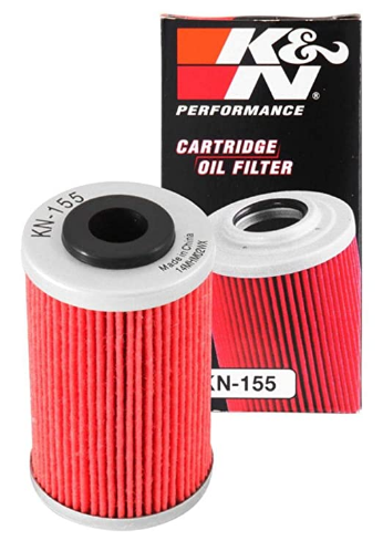 K&N KN-155 High Flow Air Filter for KTM 200 & KTM 390 | Washable Performance Motorcycle Air Filter