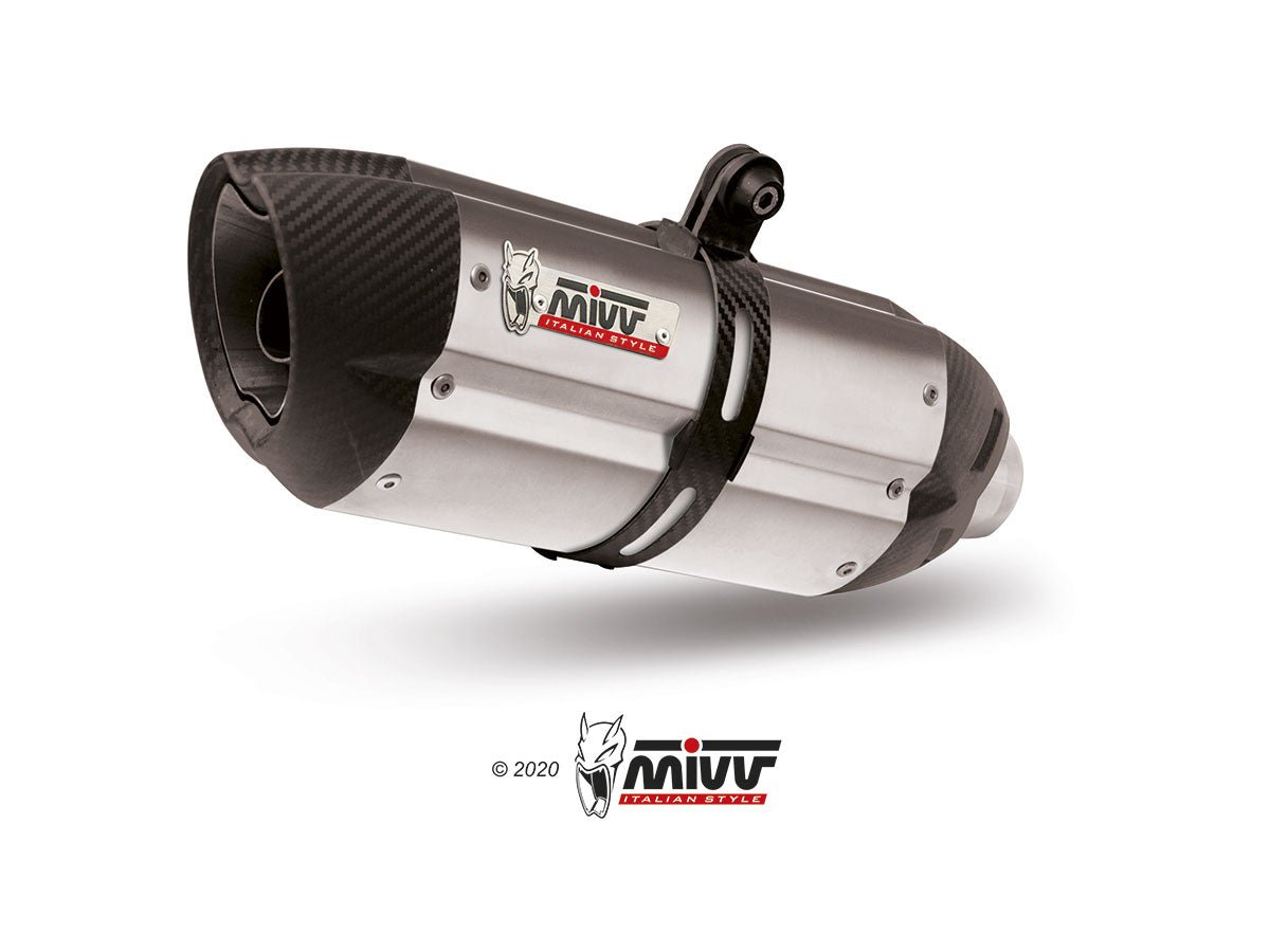 Mivv Sound Slip-On Exhaust For Kawasaki Z900 2020-22