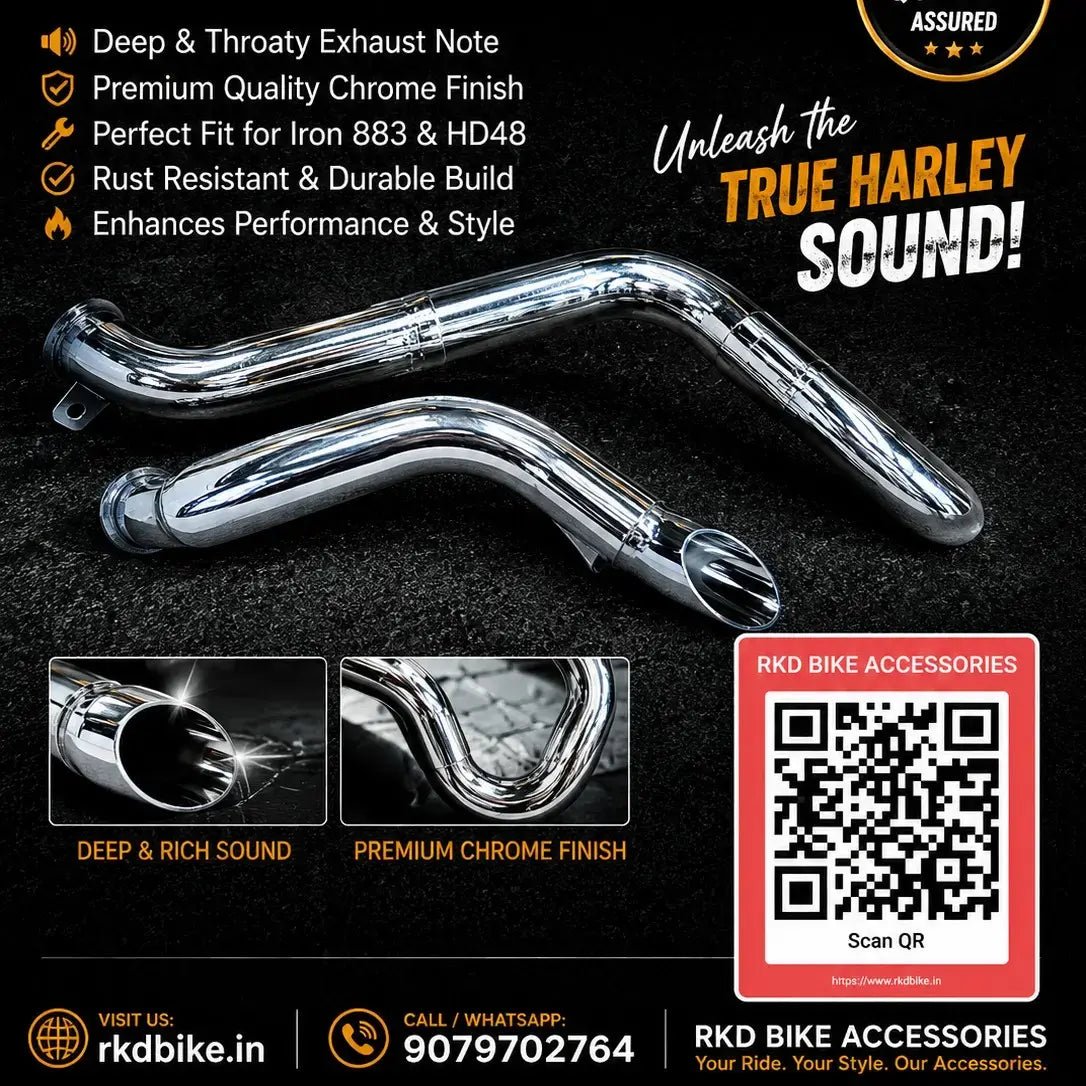 Harley davidson hd48 exhaust image 2