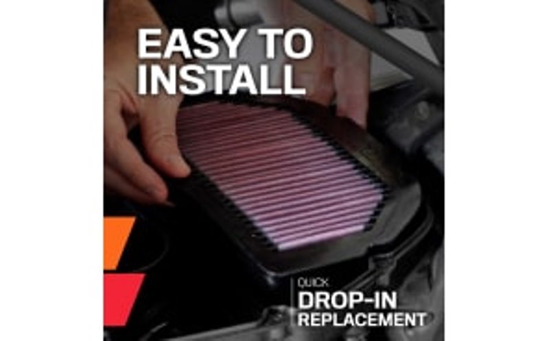 K&N KT-2412 High-Flow Air Filter for KTM Duke 390 (2025 Gen 3) Performance Washable Filter image 5