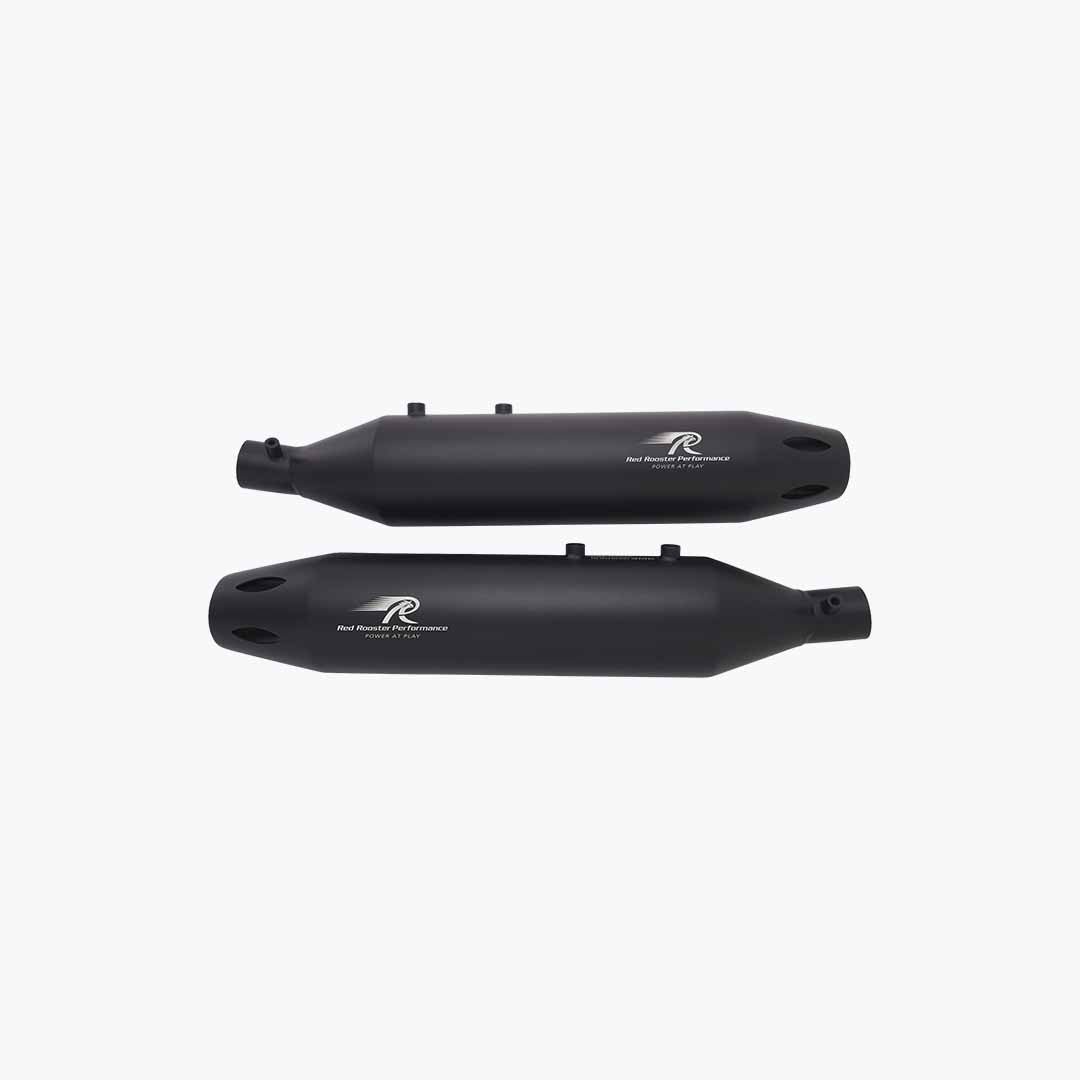 Red Rooster Performance Astral Pro Exhaust Super Meteor 650 Black Matte