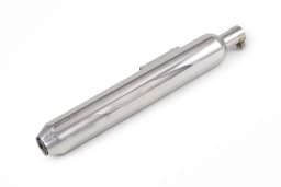 Powerage Slip-On Exhaust for Royal Enfield Classic 350 Reborn / Meteor 350 - Polished