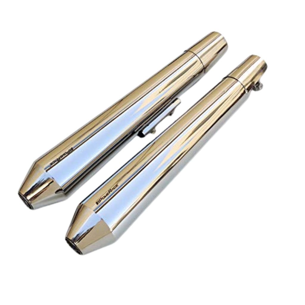 Powerage Exhaust for Royal Enfield Interceptor 650 / Continental GT 650 - Polished