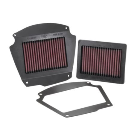 K&N YA-1602 High Flow Replacement Air Filter for Yamaha XV1700 Road Star Warrior & Midnight Warrior (2002–2009) | Washable Reusable Performance Air Filter