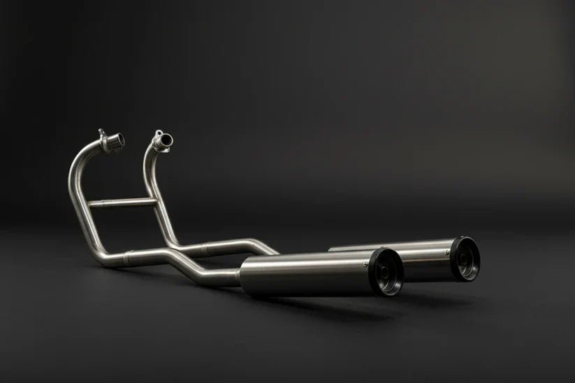SS Motocorp 2x2 Full System Exhaust for Royal Enfield Super Meteor 650 | Dual Exhaust Setup with Header, Mid Pipes & Slip-Ons (O2 Sensor Compatible) — 2 Nos. O2 Sensors-Old Version image 3