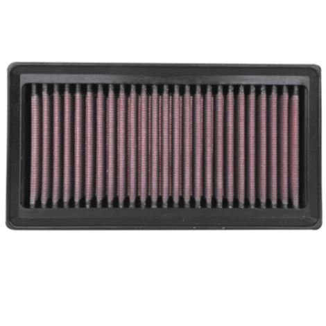 K&N TB-1219 High-Flow Lifetime Engine Air Filter for Triumph Scrambler 1200 XC & XE (2019-2020) Washable Reusable Performance Filter