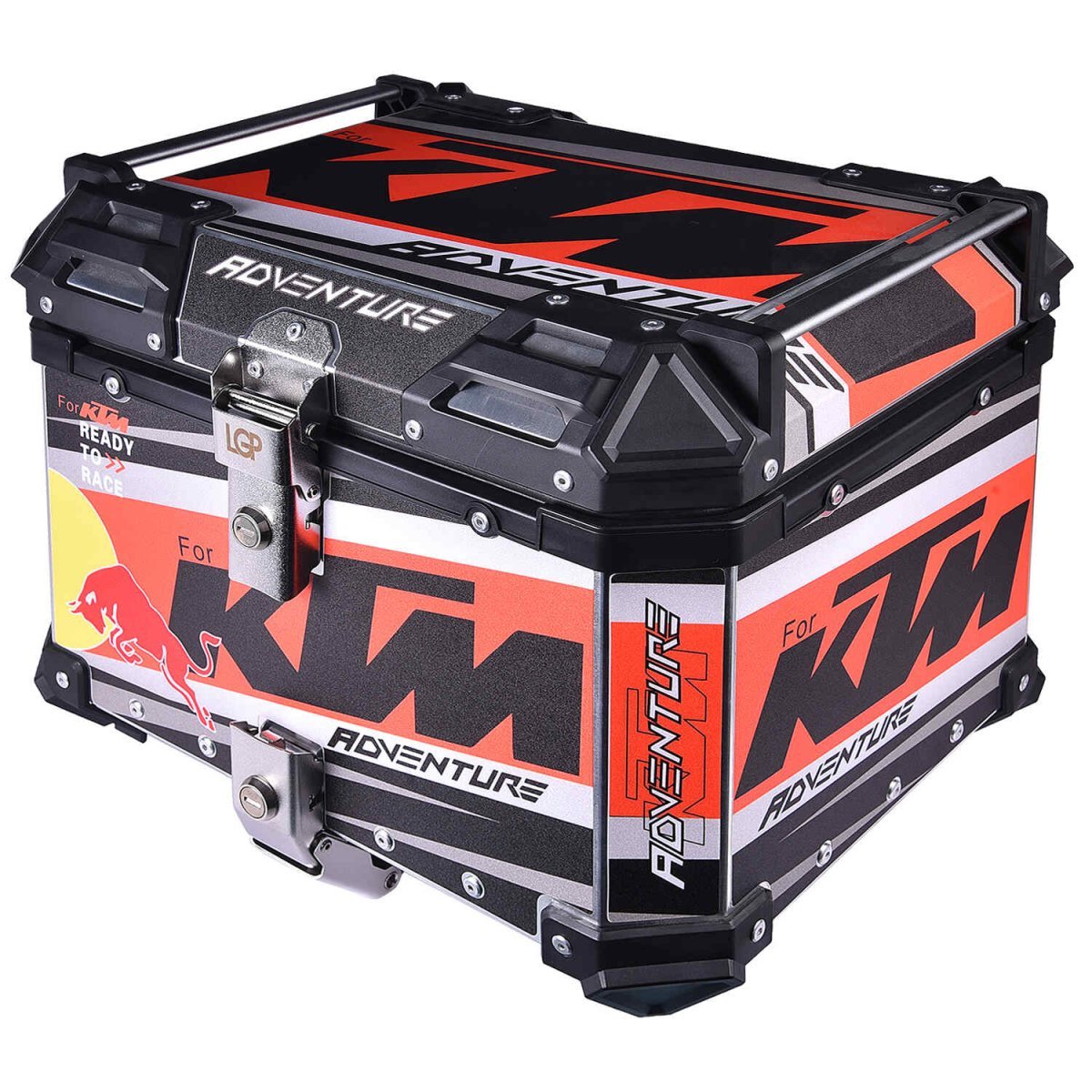 LGP TOP BOX 45L KTM ADVENTURE WITH BACKREST image 2