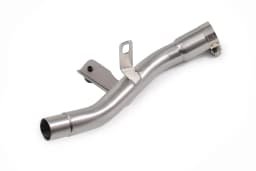 Powerage Slip-On Exhaust with De-Cat Pipe for Royal Enfield Himalayan 450 - Brushed Steel image 4