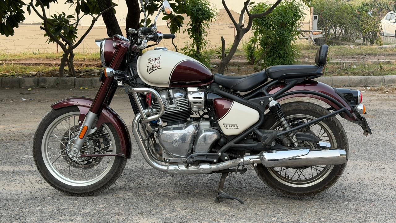 KP Racing System BASSMASTER Stage-2 Combo Exhaust for Royal Enfield Classic 650 | Dyno Tested High Performance Free Flow Silencer image 3