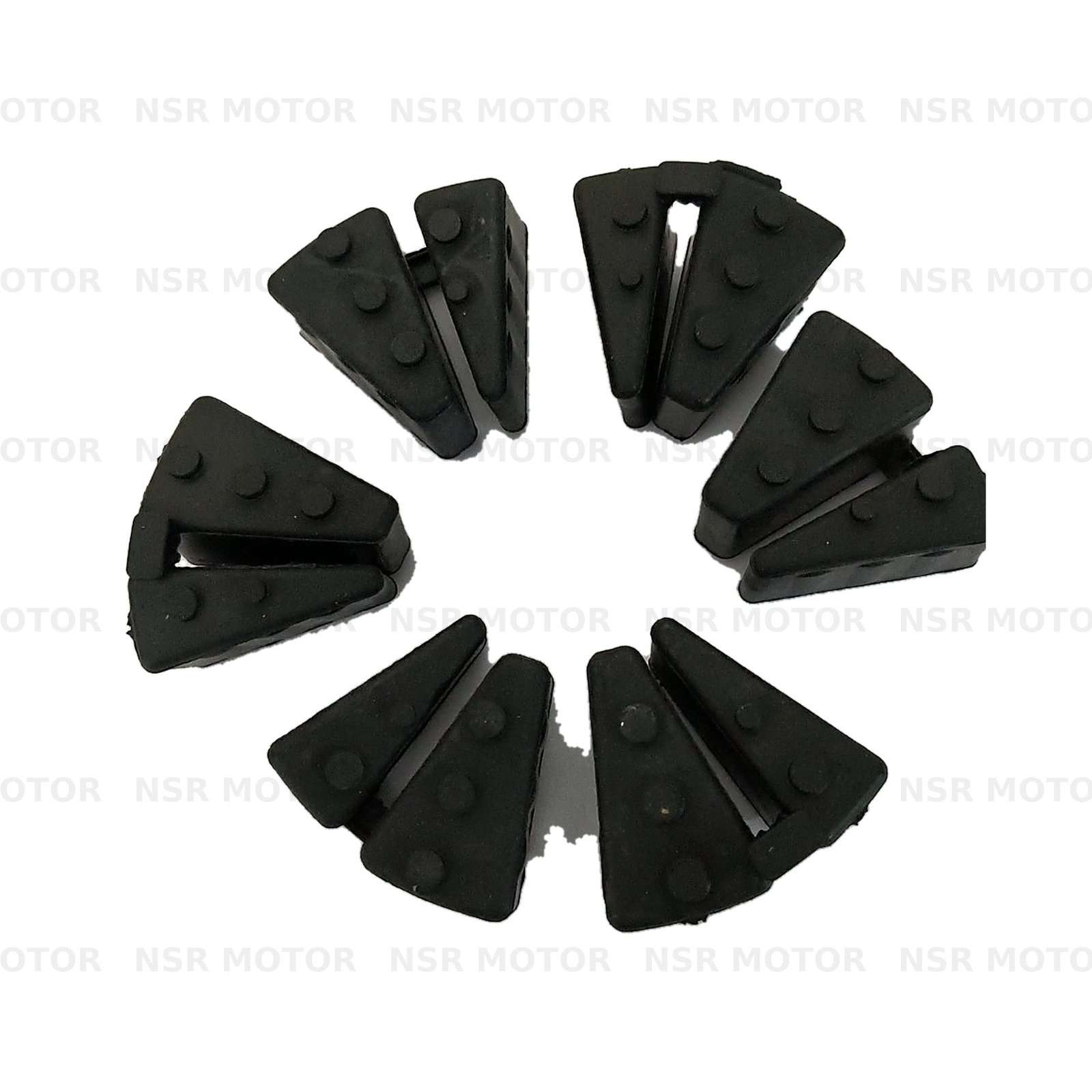 Benelli TNT 25 / Leoncino 250 Drum Rubber Set | Black