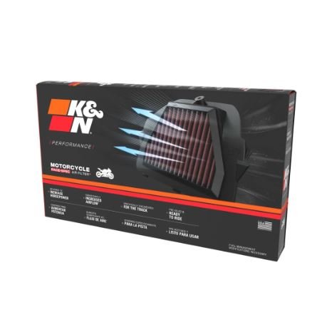 K&N DU-1112R High-Flow Race Air Filter for Ducati Multistrada 950 / V2, Panigale V2, Diavel, XDiavel | Track Performance Panel Filter image 3