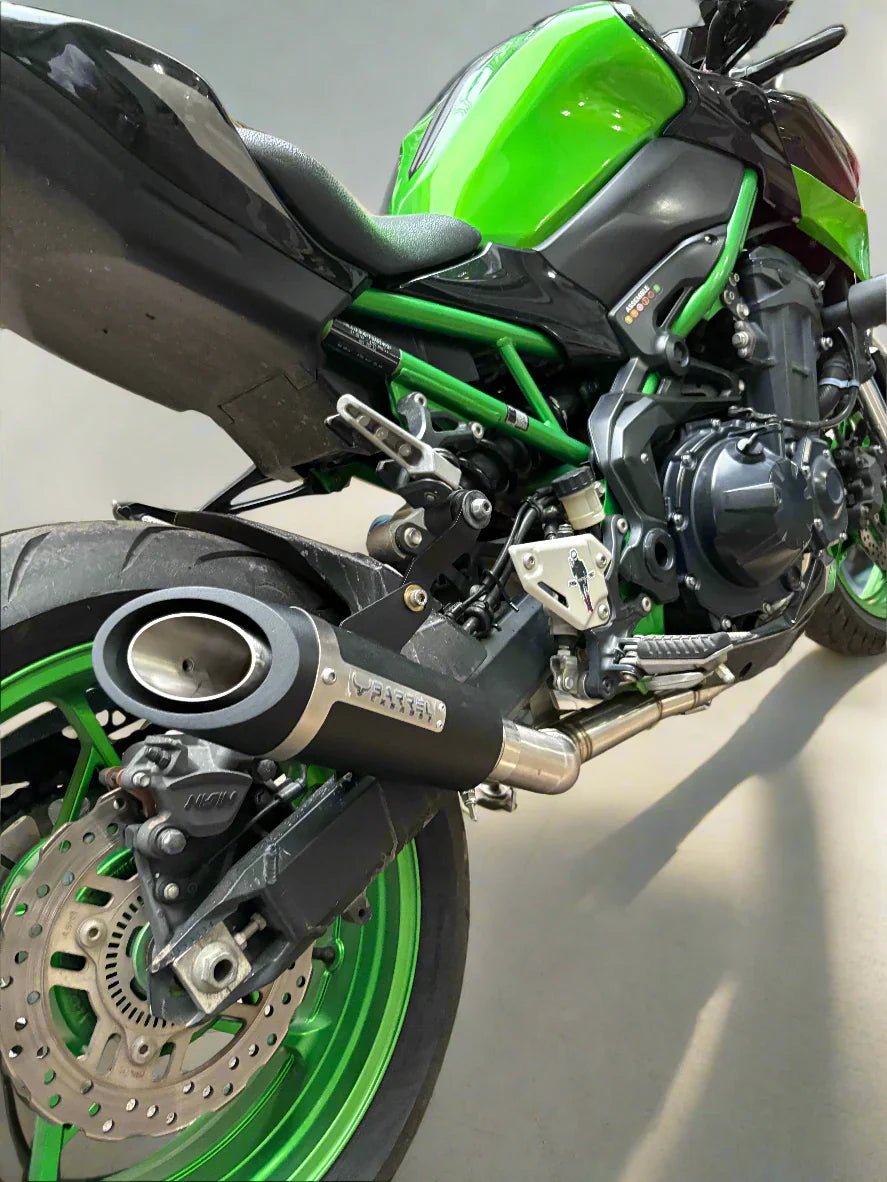 Barrel Outlaw 2.0 Full System Exhaust for Kawasaki Z900 | 304 Stainless Steel Performance Exhaust image 3