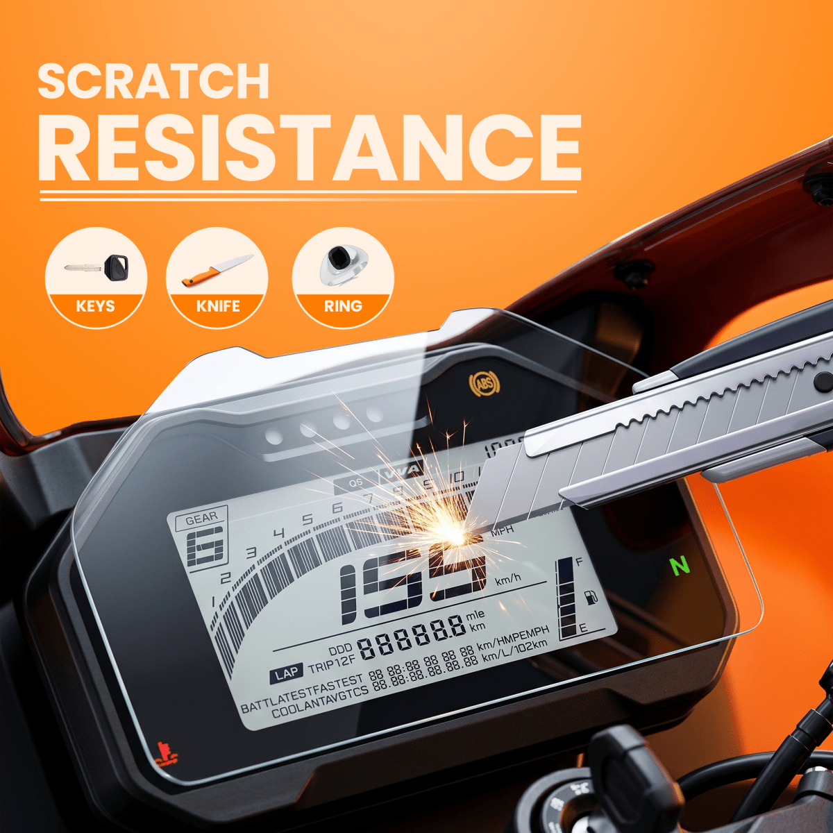 LGP SCREEN GUARD DISPLAY PROTECTOR DUCATI image 4
