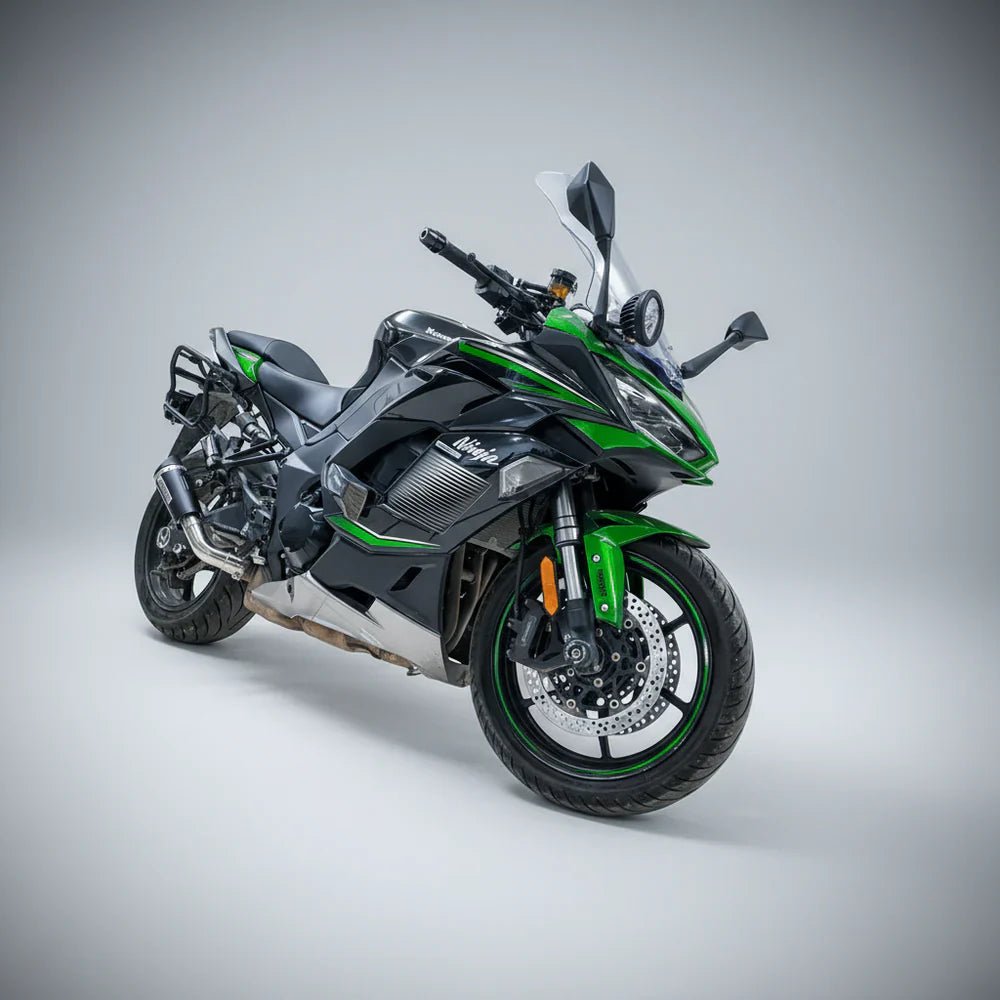 Barrel Outlaw V2 Slip-On Exhaust with Link Pipe for Kawasaki Ninja 1000SX | 304 Stainless Steel Performance Exhaust image 4