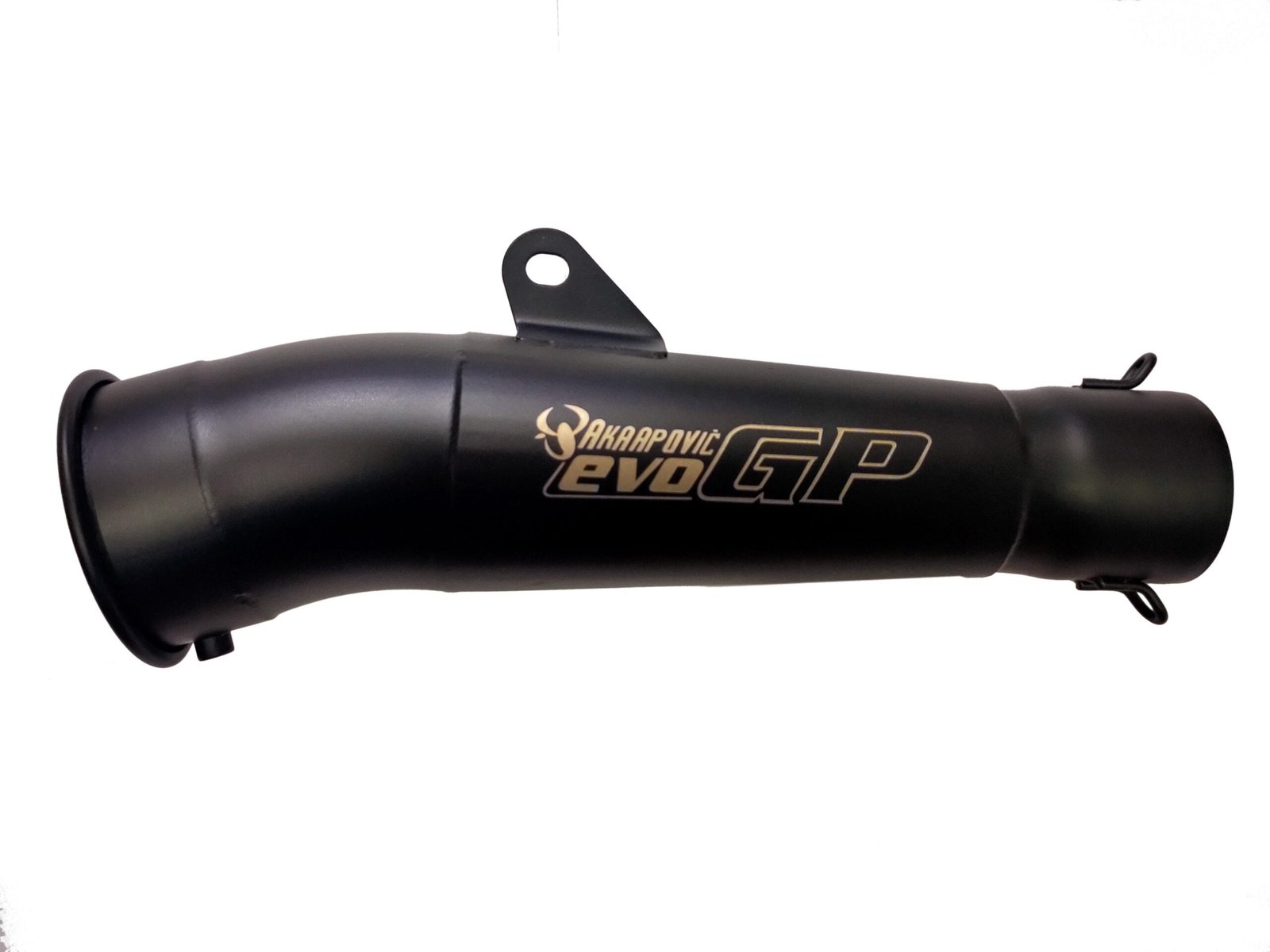 Evo Gp Style Slim 51 Mm Inlet Stainless Steel Universal Slip-On With Db Killer For Mid Size - Black