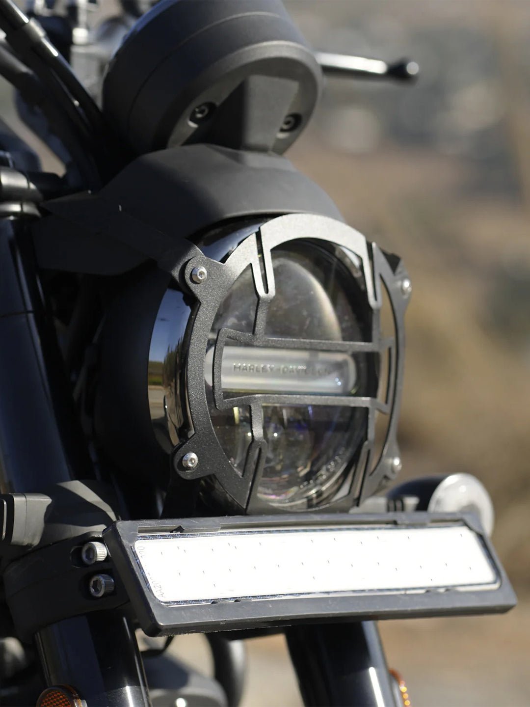 Mtq Harley 440X Headlight Guard