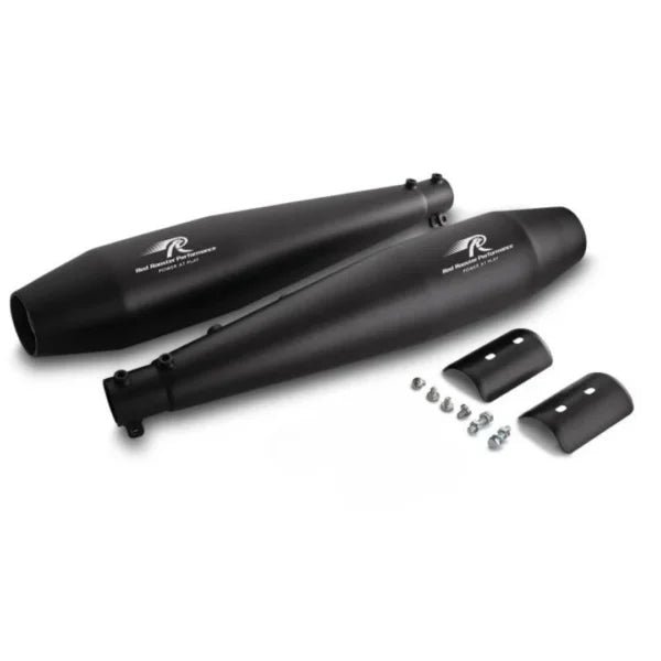 Red Rooster Performance Stellar Exhaust for Royal Enfield Shotgun 650 Black – Performance Slip-On Exhaust