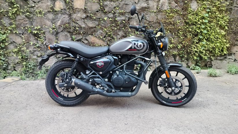 SS Motocorp Slip-On Exhaust for Royal Enfield Hunter 350 | Performance Silencer with DB Killer image 5