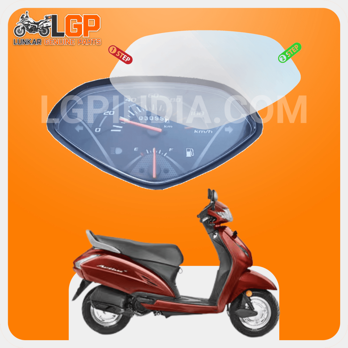 LGP SCREEN GUARD DISPLAY PROTECTOR HONDA — CB 200 X/ HORNET 2.0 image 4