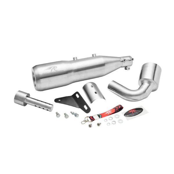 Red Rooster Altair Exhaust Matte for Bajaj Dominar 400 / Bajaj Dominar 250 | SS304 Performance Exhaust image 2