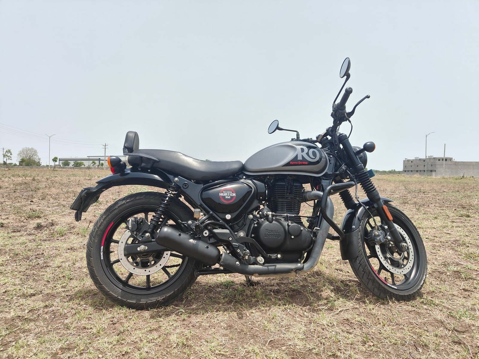 KP Racing System Replica Exhaust for Royal Enfield Hunter 350 | SS304 Stainless Steel Performance Silencer with DB Killer, Lifetime Rust & Accidental Warranty image 5