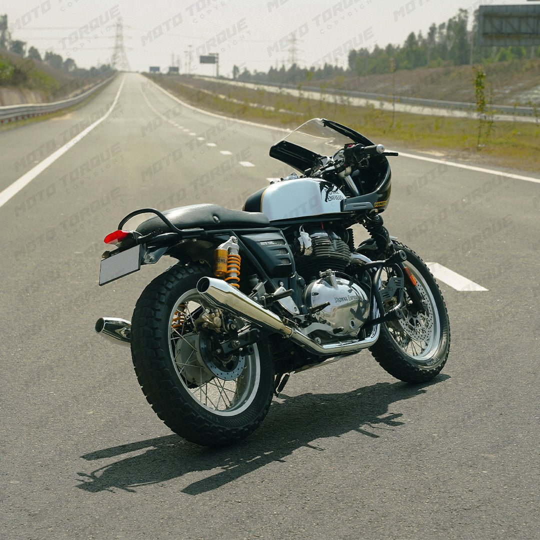 Moto Torque BOLT PRO Polish Performance Exhaust for Royal Enfield Interceptor 650 / Continental GT 650 | Stainless Steel Slip-On Exhaust image 2