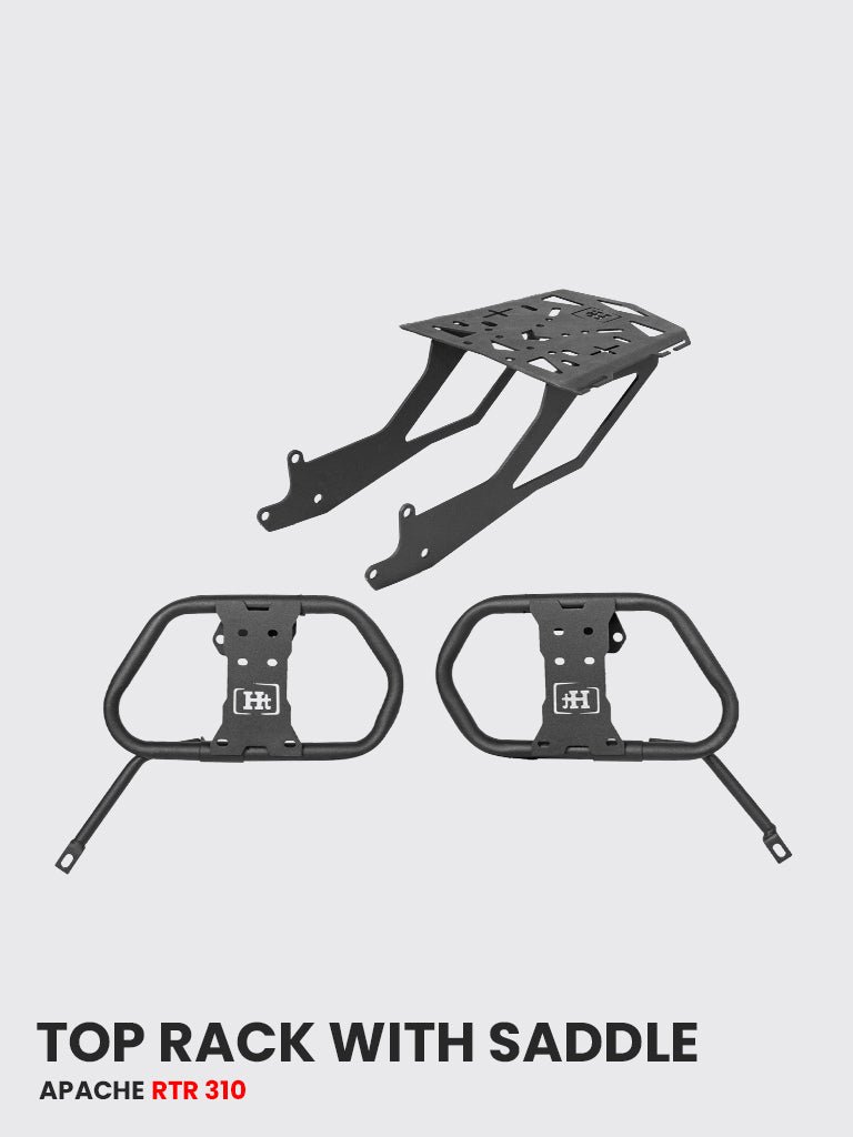 Apache RTR 310 Toprack with Saddle stay RTR310-102 — WITH SEAT REST image 4