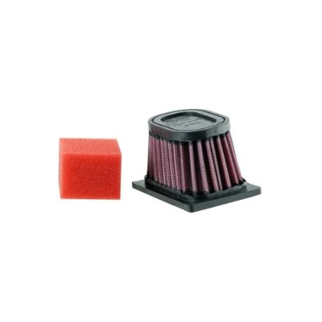 K&N BM-6501 High-Flow Washable Air Filter for BMW F650GS, F650GS Dakar, G650GS & Sertao (2000-2016) | Lifetime Performance Air Filter