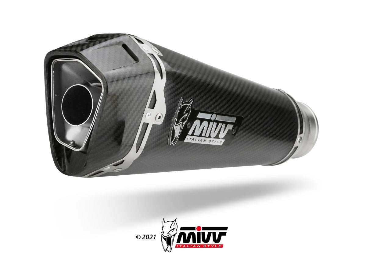 Mivv Carbon Fibre Delta Race Slip On Exhaust For Kawasaki Zx 10R 2016 22