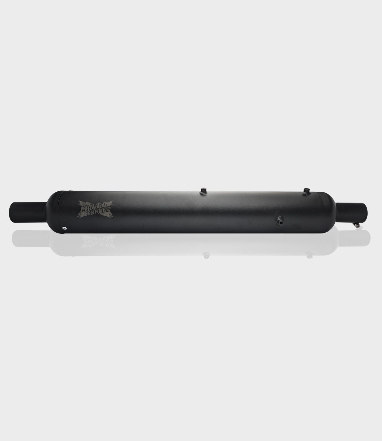 Moto Torque Replica Black Exhaust (BS4) for Royal Enfield – Stock Look Performance Bass Silencer image 3