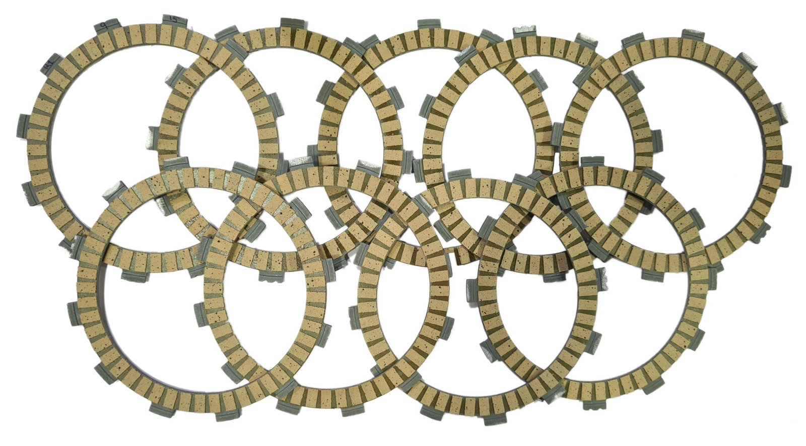 Yamaha R1 2009-2015 Paper Based Clutch Plates – Set of 9
