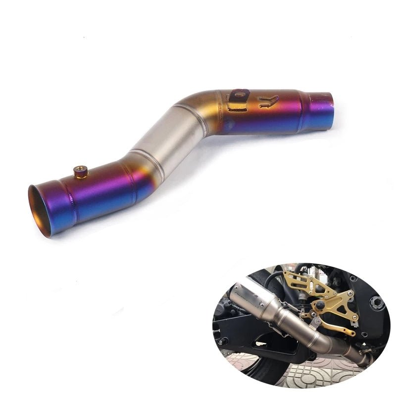 Yamaha R1 2009-2014 Side Mount Slip-On/ Middle/ Link Pipe - Multicolor
